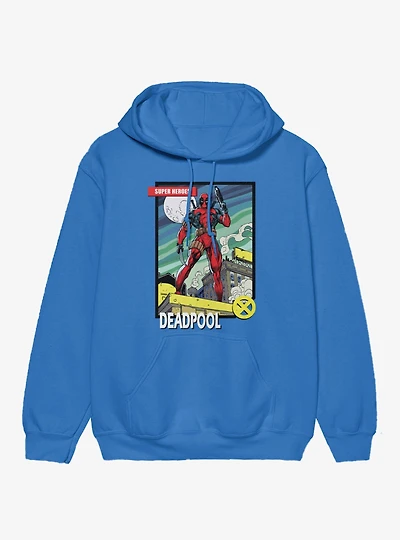 Marvel Deadpool Super Hero Card Hoodie
