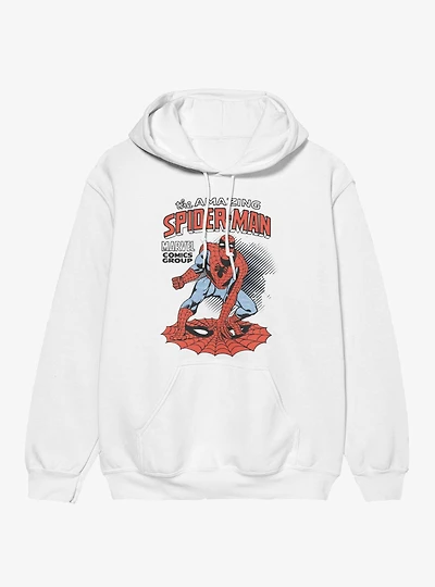 Marvel Comics Retro Crouch On Icon Hoodie