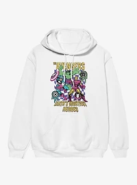 Marvel Comics Retro Earths Mightiest Heroes Melty Icons Hoodie