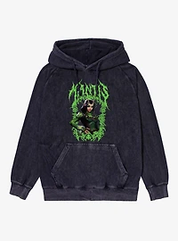 Marvel Rivals Mantis Green Grow Mineral Wash Hoodie