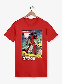 Marvel Deadpool Super Hero Card T-Shirt