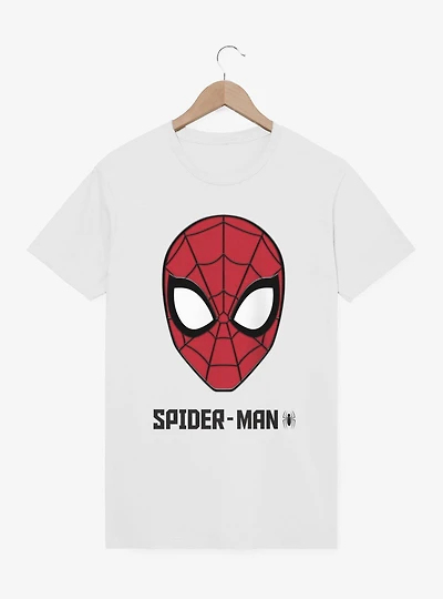 Marvel Spider-Man Big Face With Name T-Shirt