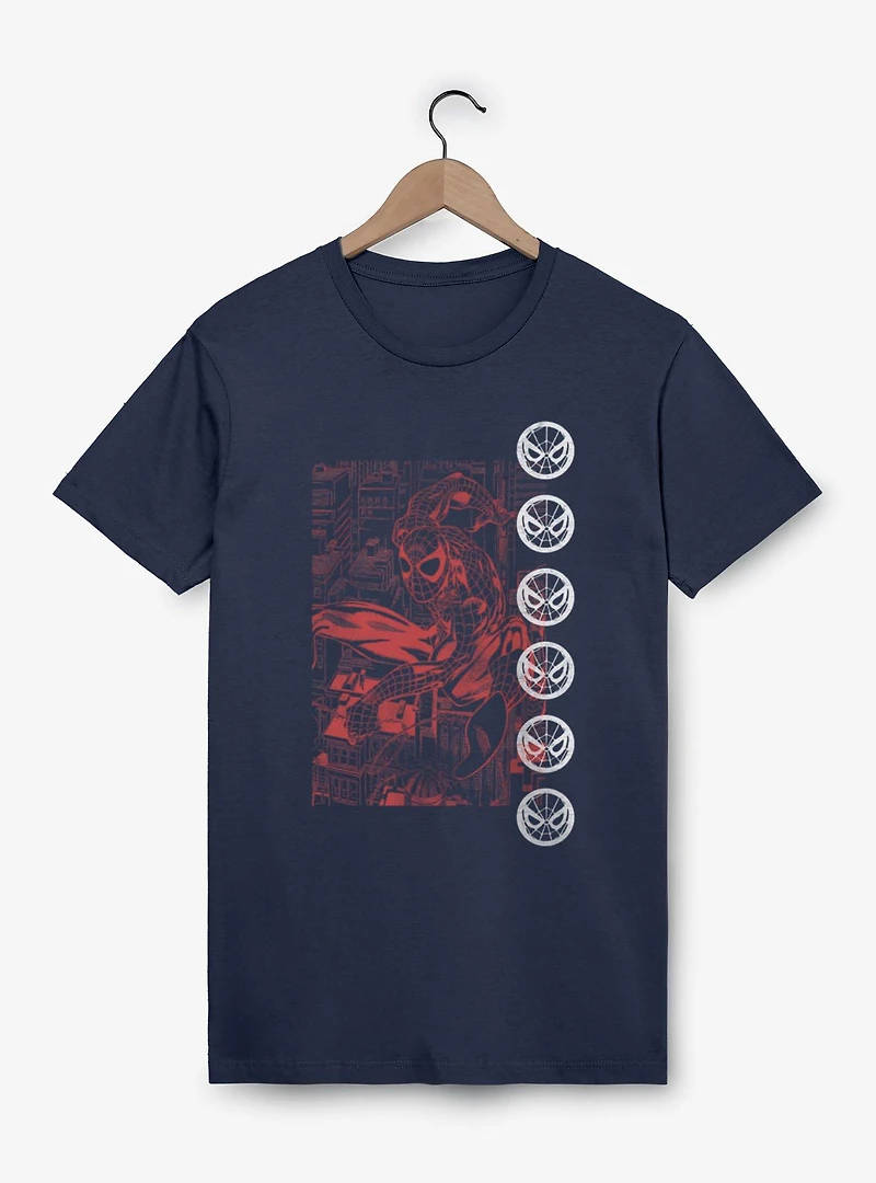 Marvel Comics Retro Red Ink Panel T-Shirt