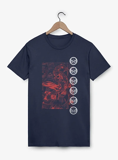 Marvel Comics Retro Red Ink Panel T-Shirt
