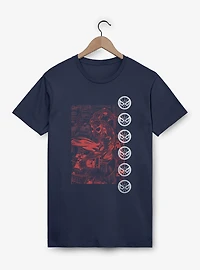 Marvel Comics Retro Red Ink Panel T-Shirt