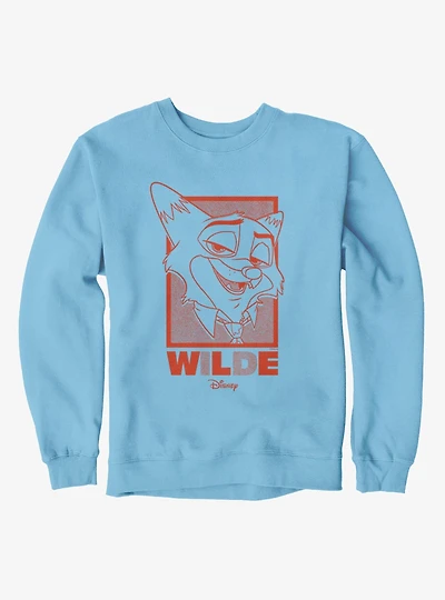 Disney Pixar Zootopia 2 Sly Wilde Portrait Poster Sweatshirt