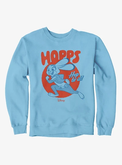 Disney Pixar Zootopia 2 Hopps Hop To It Circle Sweatshirt