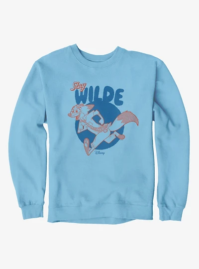 Disney Pixar Zootopia 2 Stay Wilde Running Circle Sweatshirt