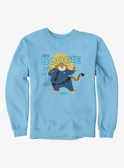 Disney Pixar Zootopia 2 Let's Boogie Officer Clawhauser Sweatshirt