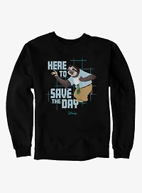 Disney Pixar Zootopia 2 Here To Save The Day Flash Sweatshirt