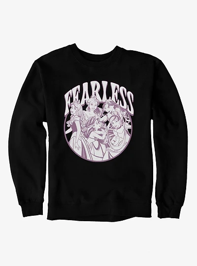 Disney Princess Fearless Group Outline Sweatshirt