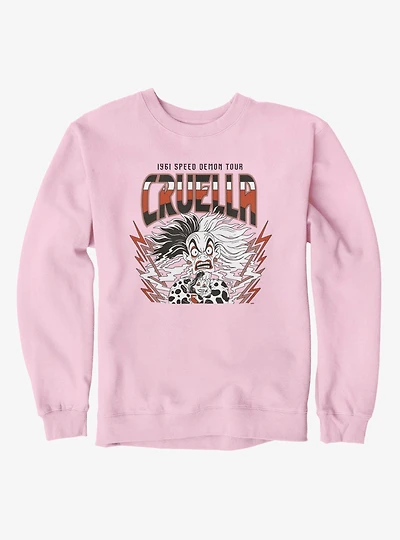 Disney Villains 1961 Speed Demon Tour Cruella Sweatshirt