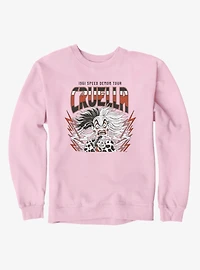 Disney Villains 1961 Speed Demon Tour Cruella Sweatshirt