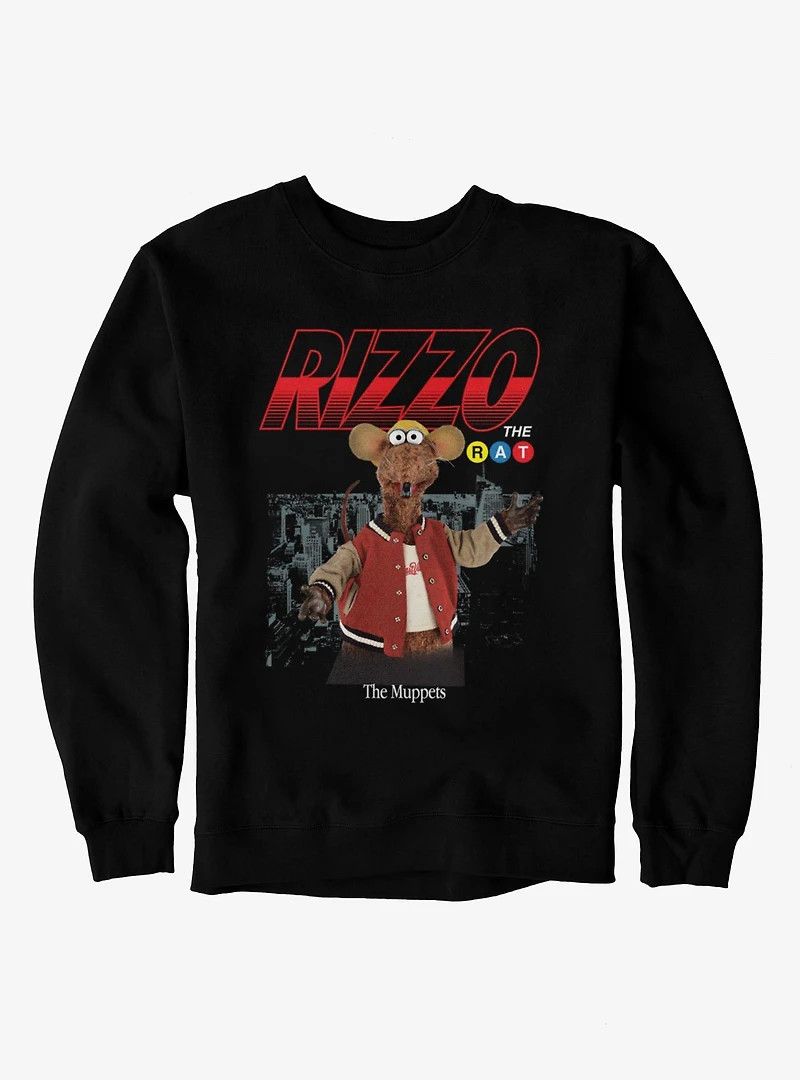 Disney The Muppets Rizzo Rat City Drop Sweatshirt