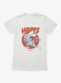 Disney Pixar Zootopia 2 Hopps Hop To It Circle Womens T-Shirt