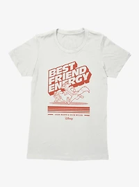 Disney Pixar Zootopia 2 Best Friend Energy Hopps & Wilde Womens T-Shirt