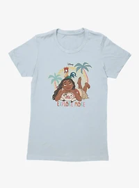 Disney Moana Explore More Pua Hei Womens T-Shirt