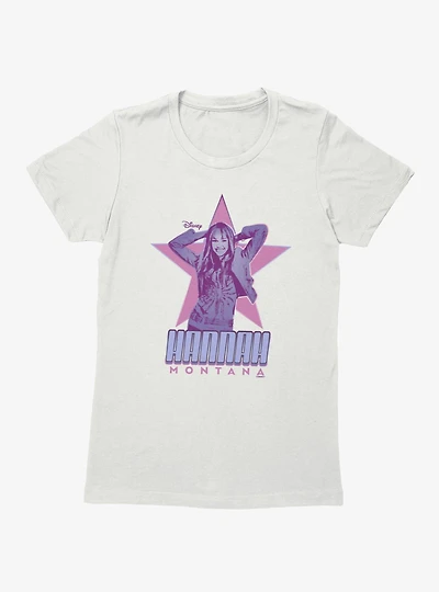 Disney Hannah Montana Ready To Rock Star Womens T-Shirt