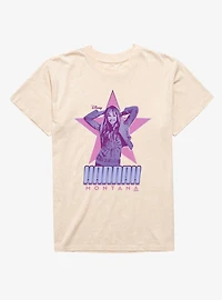 Disney Hannah Montana Ready To Rock Star Mineral Wash T-Shirt