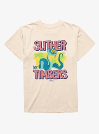 Disney Pixar Zootopia 2 Slither Me Timbers Gary Mineral Wash T-Shirt
