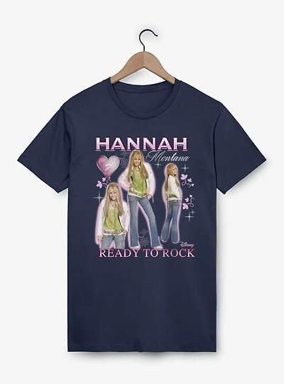 Disney Hannah Montana Ready To Rock Collage T-Shirt