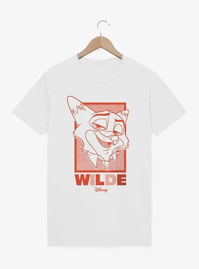 Disney Pixar Zootopia 2 Sly Wilde Portrait Poster T-Shirt