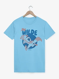 Disney Pixar Zootopia 2 Stay Wilde Running Circle T-Shirt