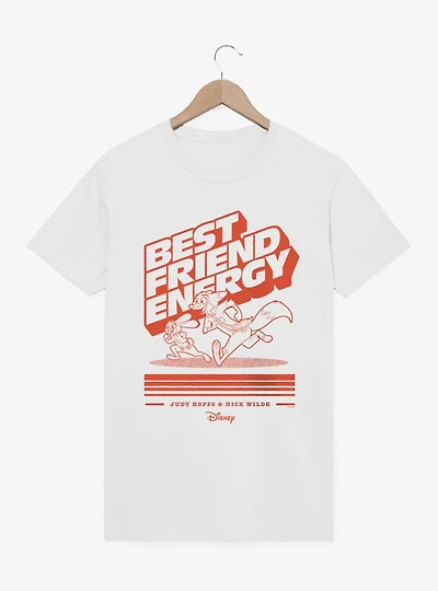 Disney Pixar Zootopia 2 Best Friend Energy Hopps & Wilde T-Shirt