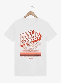 Disney Pixar Zootopia 2 Best Friend Energy Hopps & Wilde T-Shirt