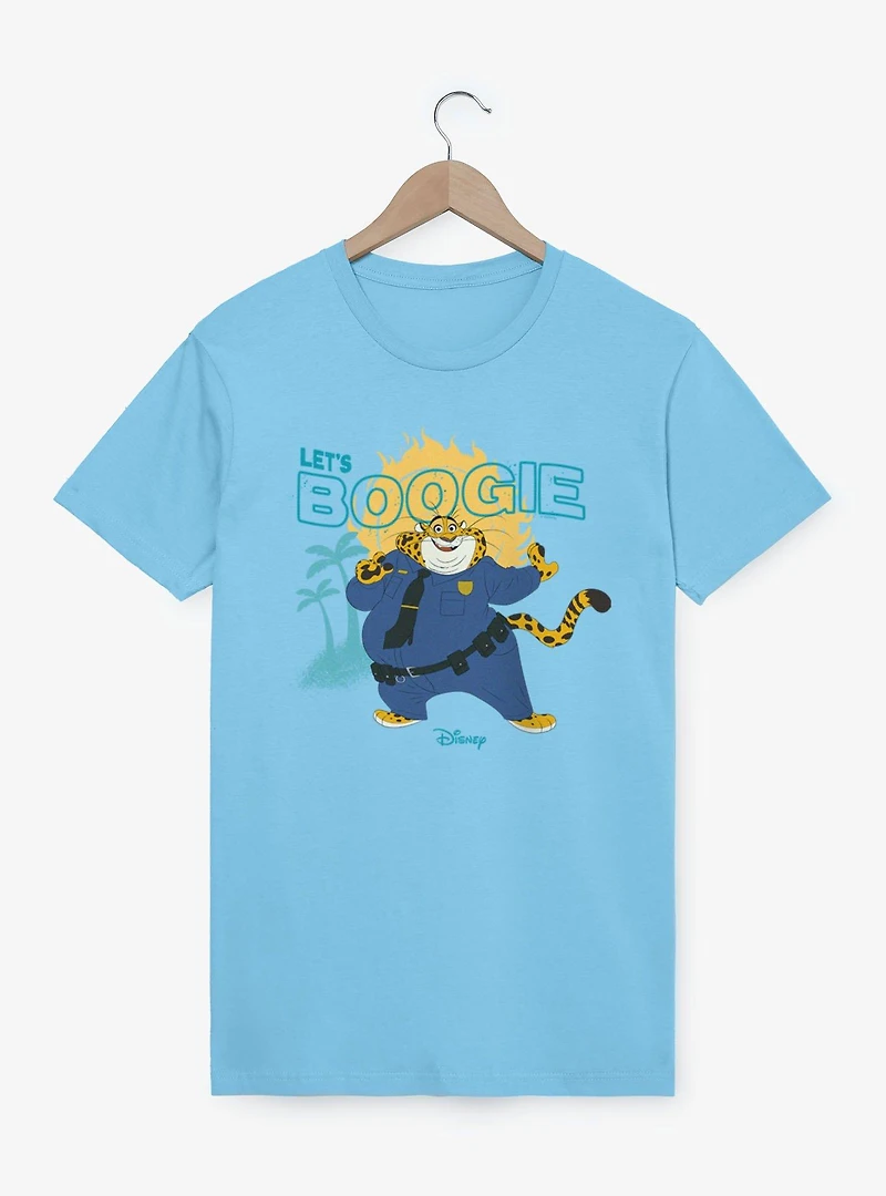 Disney Pixar Zootopia 2 Let's Boogie Officer Clawhauser T-Shirt