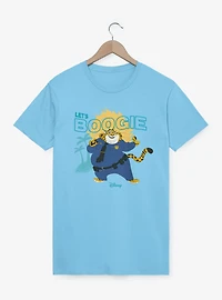 Disney Pixar Zootopia 2 Let's Boogie Officer Clawhauser T-Shirt