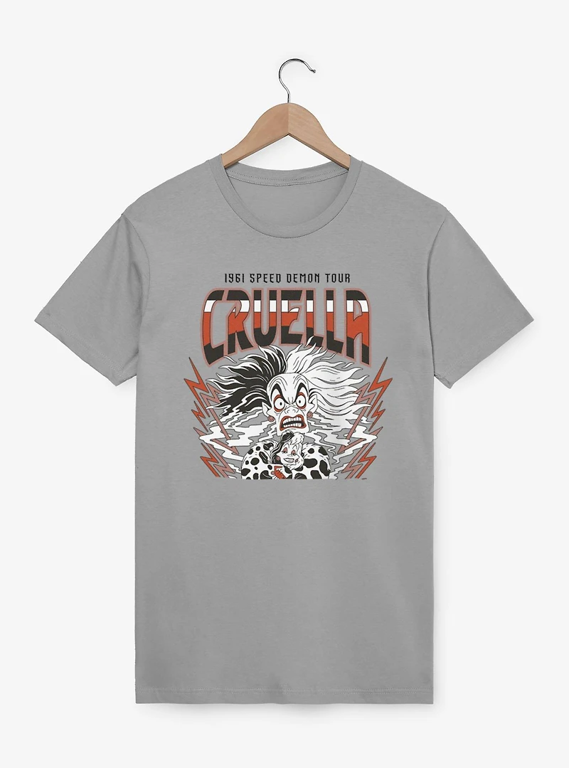 Disney Villains 1961 Speed Demon Tour Cruella T-Shirt