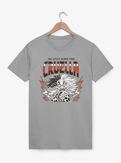 Disney Villains 1961 Speed Demon Tour Cruella T-Shirt