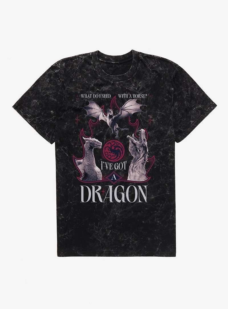 House Of The Dragon I've Got A Mineral Wash T-Shirt