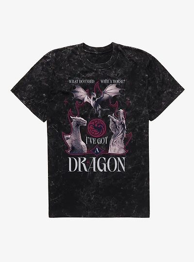 House Of The Dragon I've Got A Mineral Wash T-Shirt