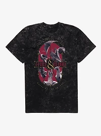 House Of The Dragon For Fire & Blood Mineral Wash T-Shirt