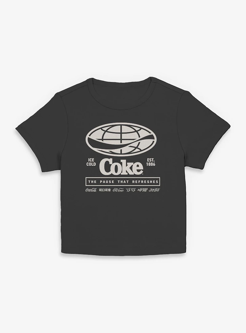 Coca-Cola The Pause That Refreshes Womens Baby Tee