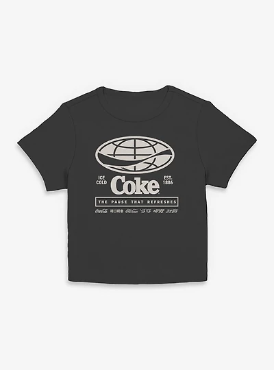 Coca-Cola The Pause That Refreshes Womens Baby Tee