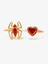 Marvel Spider-Man Web of Love Adjustable Ring