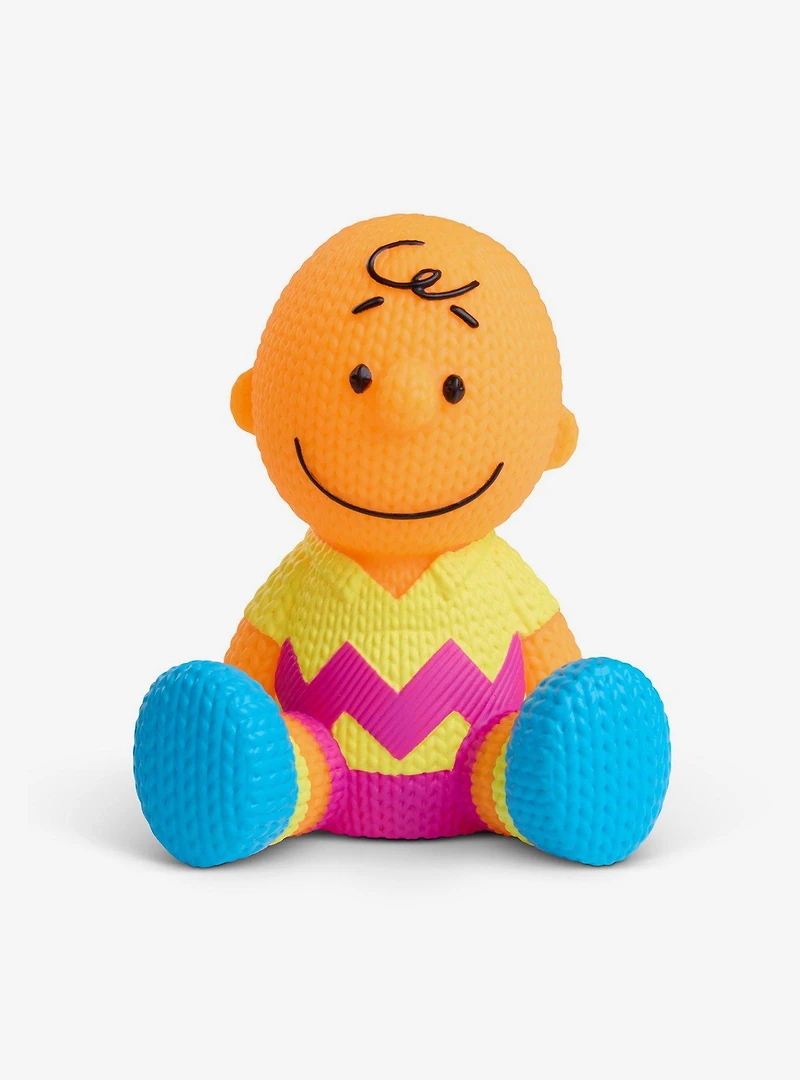 Handmade by Robots Peanuts Charlie Brown #422 (Blacklight) Vinyl Figure