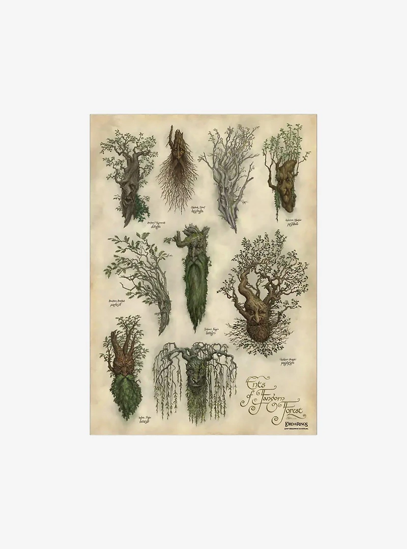 The Lord of the Rings Ent's of Fangorn Forest Art Print