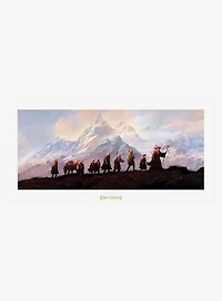 The Lord of the Rings: The Fellowship of the Ring 20th Anniversary Art Print