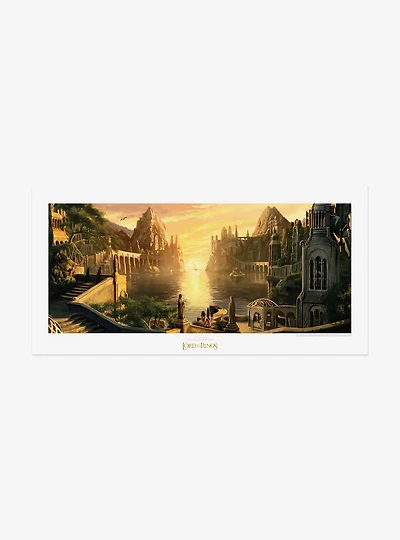 The Lord of the Rings The Grey Havens Art Print
