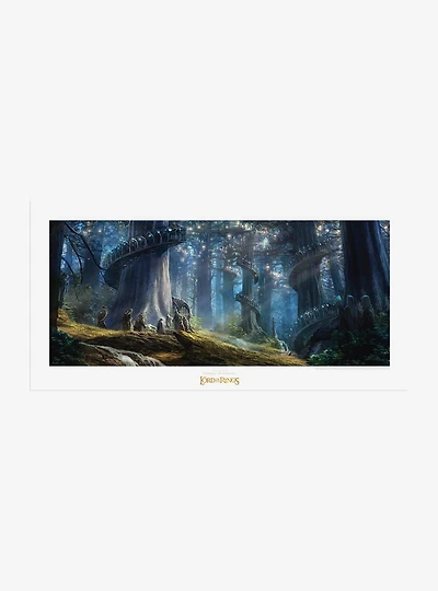 The Lord of the Rings Lothlorien Art Print