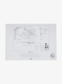 The Lord of the Rings The Door of Bag End Blueprint