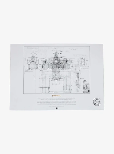 The Lord of the Rings The Stable of Edoras Blueprint