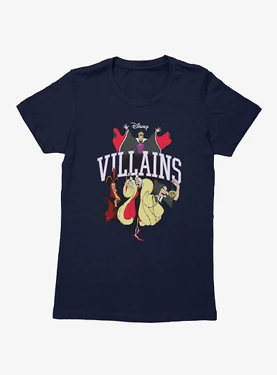 Disney Villains Hold It Up Womens T-Shirt