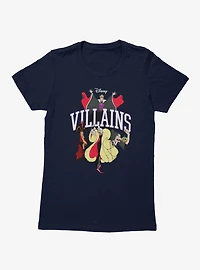 Disney Villains Hold It Up Womens T-Shirt