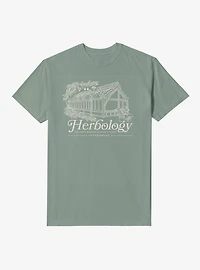 Harry Potter Herbology Greenhouse 3 Garment Dyed T-Shirt