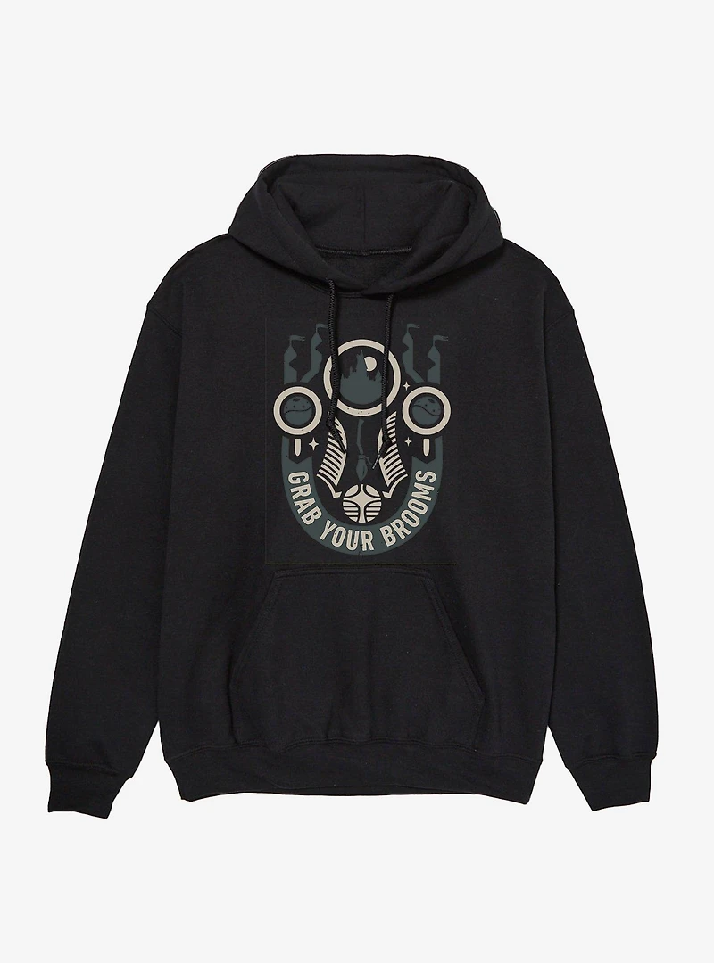 Harry Potter Grab Your Brooms Hoodie